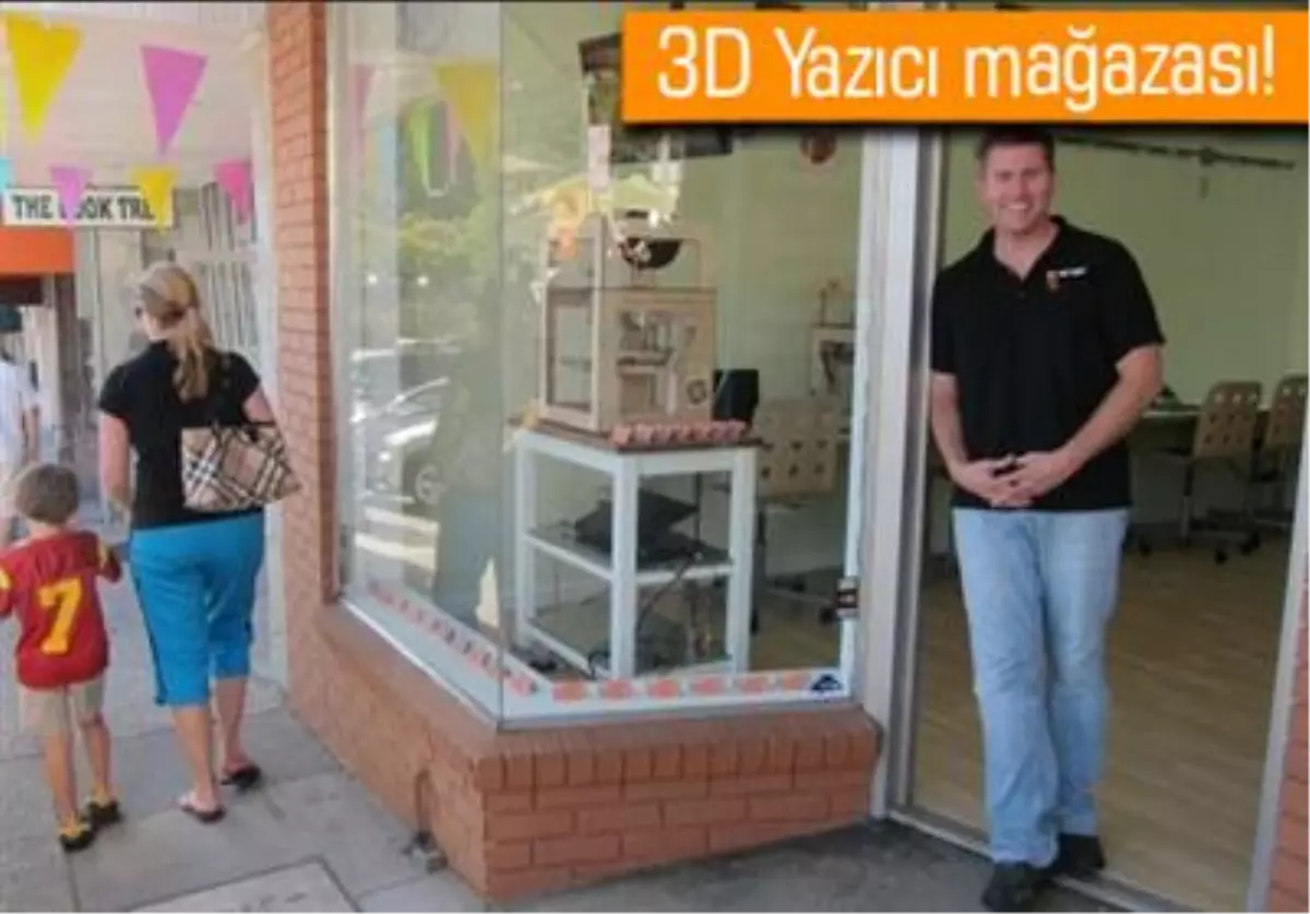 3d Yazıcı İçin Dükkan Açtılar!