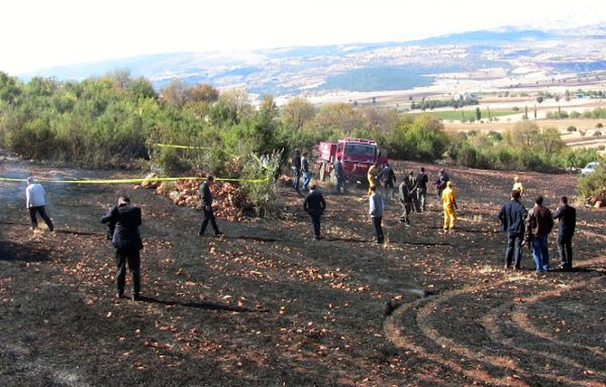 Pazarcık\'ta Yangını Söndürmeye Çalışırken Yanarak Öldü