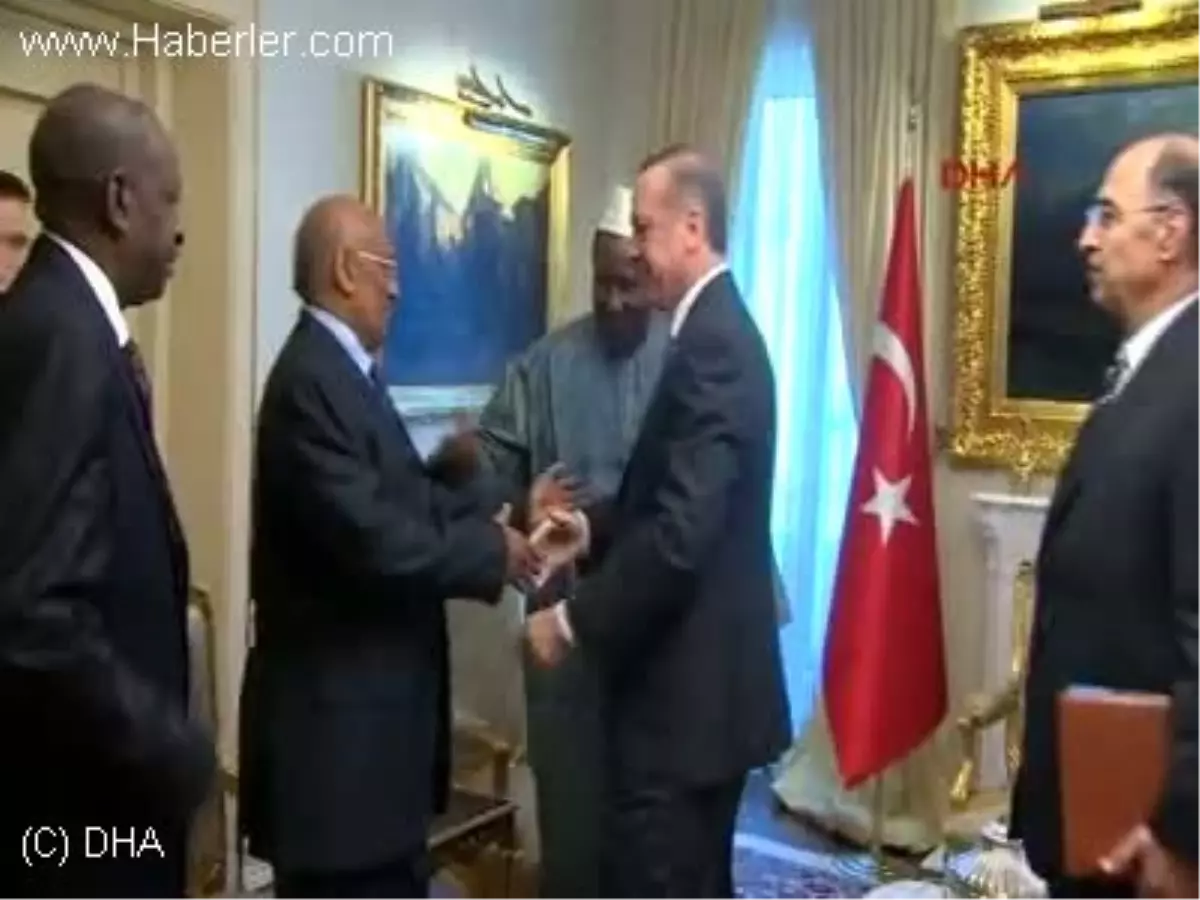 Başbakan Erdoğan, Afrika Birliği Mısır Yüksek Düzeyli Paneli Üyeleri ile Bir Araya Geldi