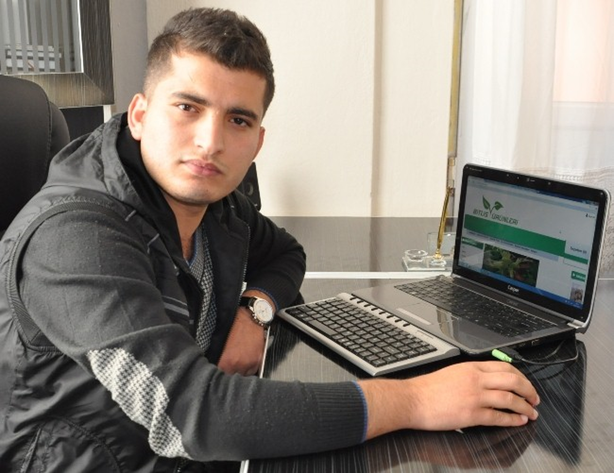 Bitlisli Genç Girişimci Ürünlerini İnternete Taşıdı