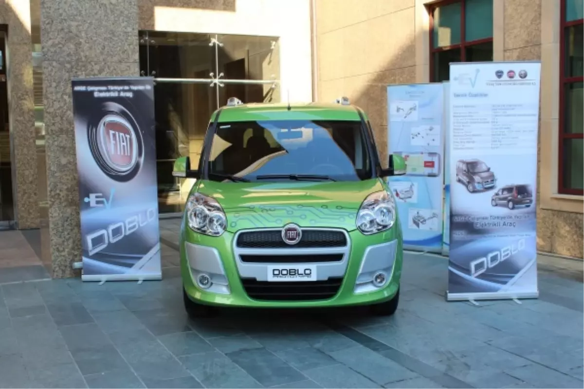 Elektrikli Fiat Doblo EV Sergilendi