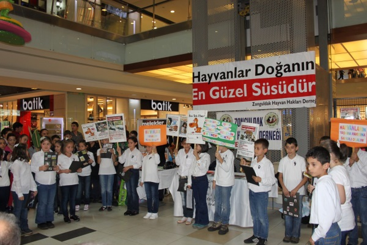 Melekler Hayvan Hakları İçin Bir Araya Geldi