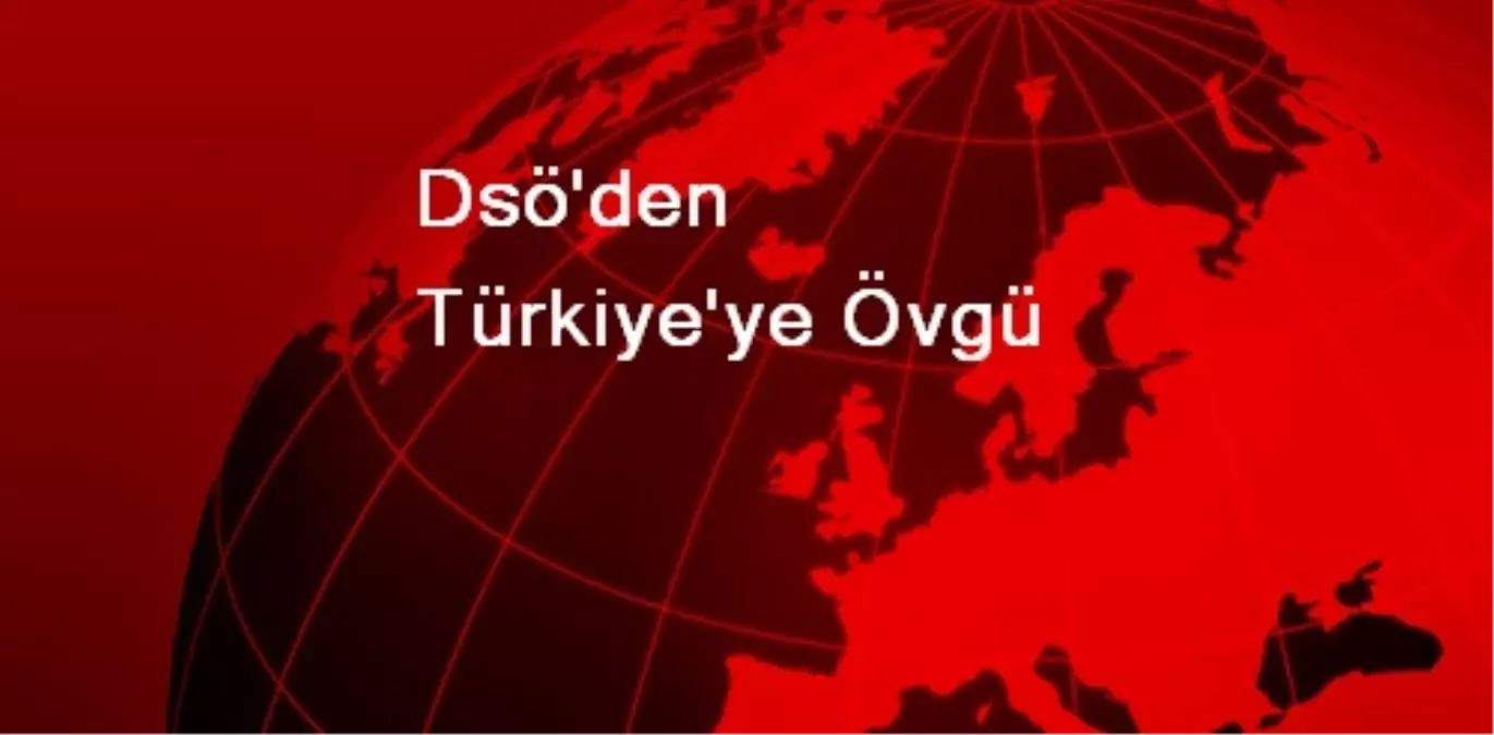 Dsö\'den Türkiye\'ye Övgü