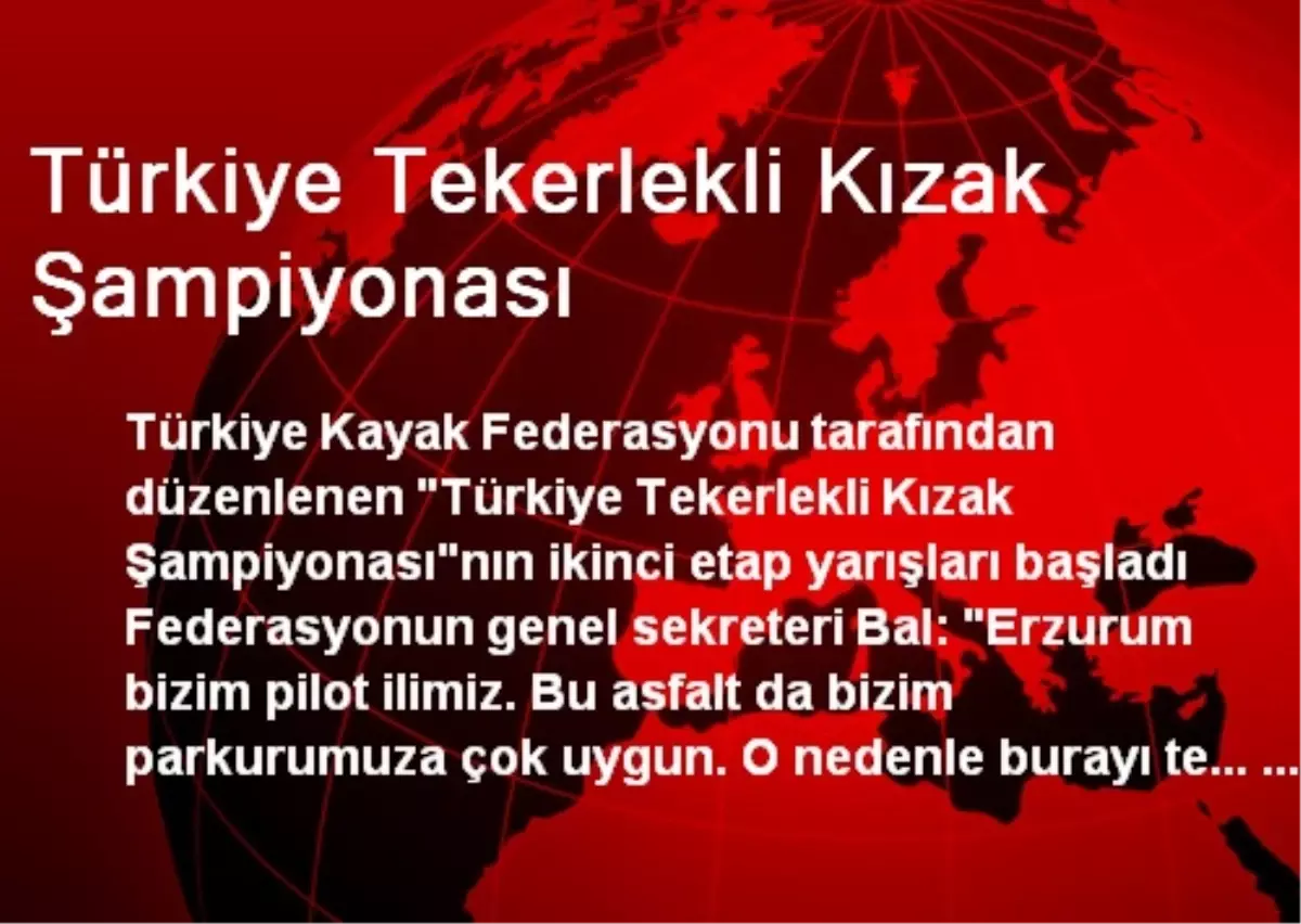 Türkiye Tekerlekli Kızak Şampiyonası