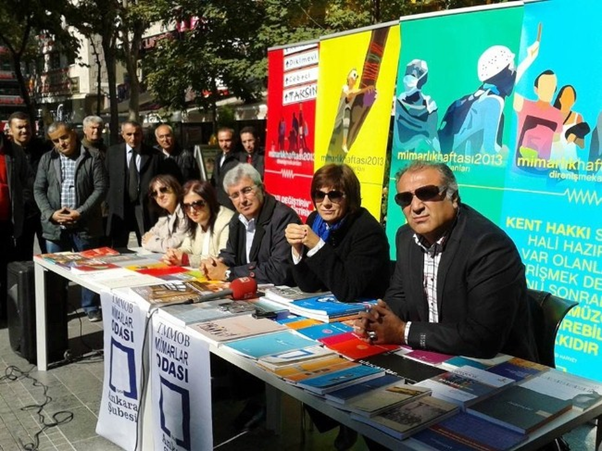 TMMOB Mimarlar Odası Ankara Şube Başkanı Ali Hakkan Açıklaması