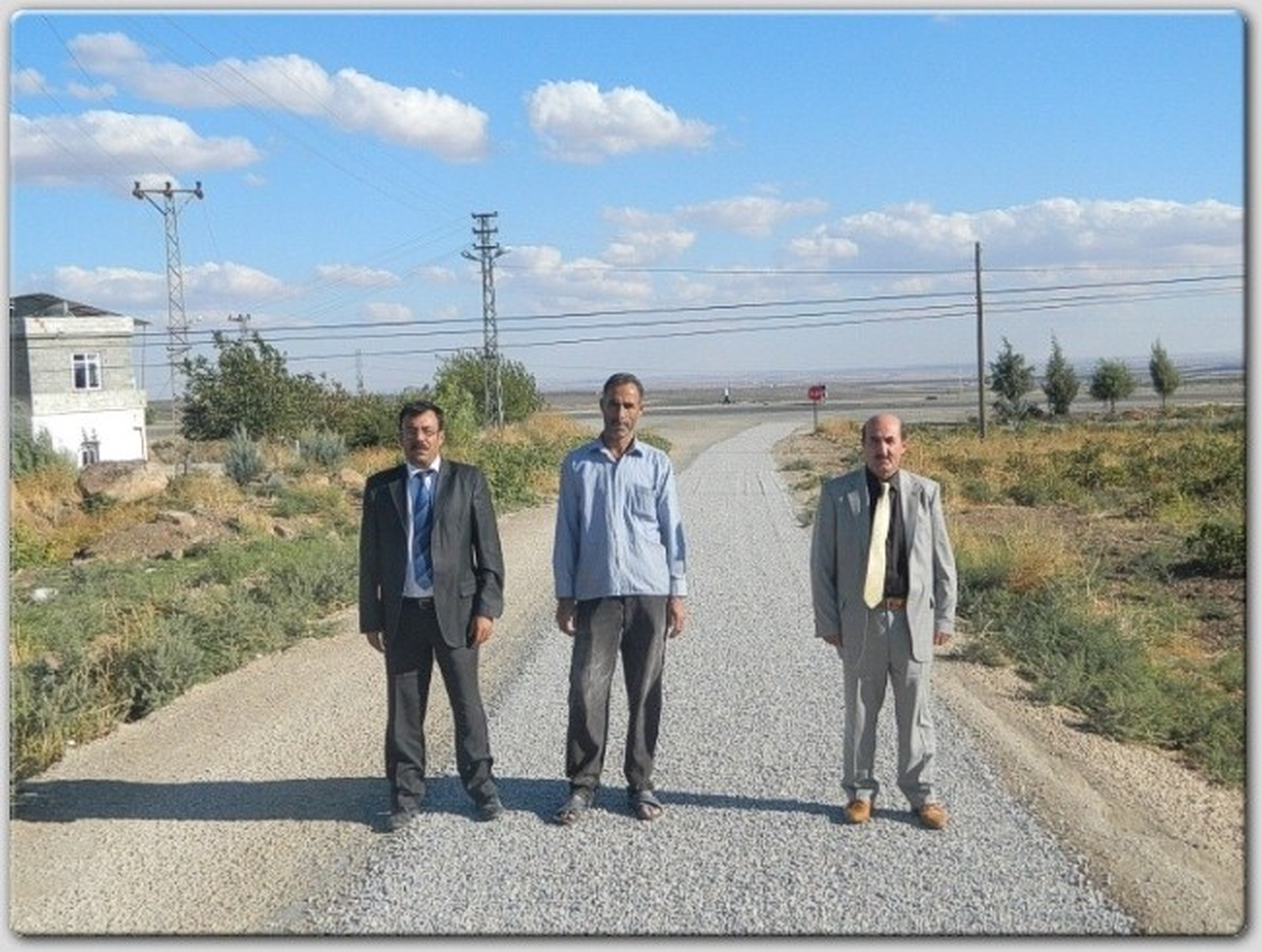 Yol Çalışmaları Sürüyor