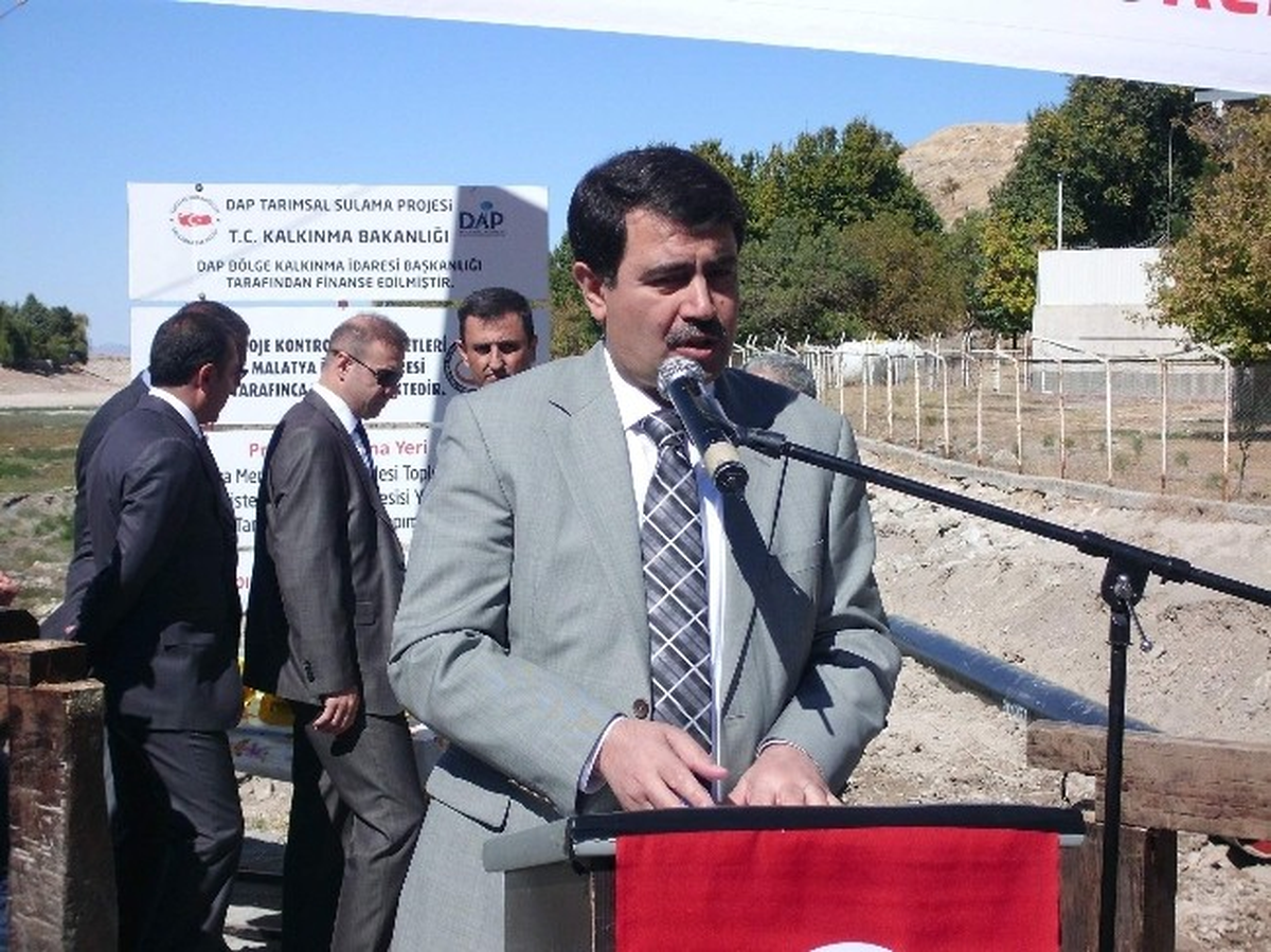 Apalı Sulama Sisteminin Temeli Törenle Atıldı