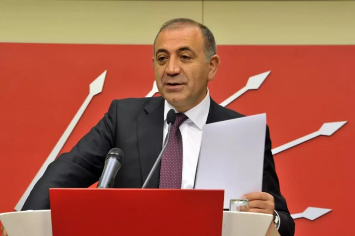 CHP Genel Başkan Yardımcısı Gürsel Tekin Açıklaması