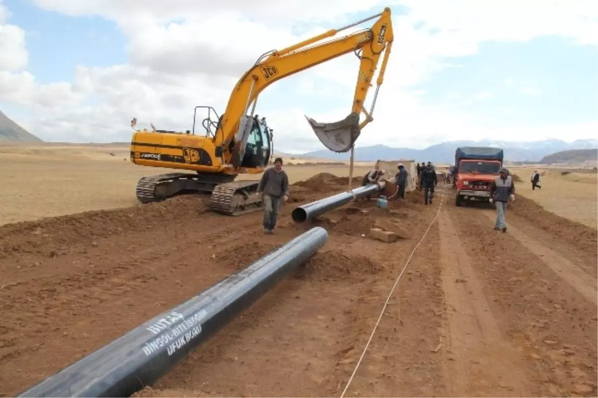 Doğalgaz Boru Hattı Bitlis\'e Ulaştı