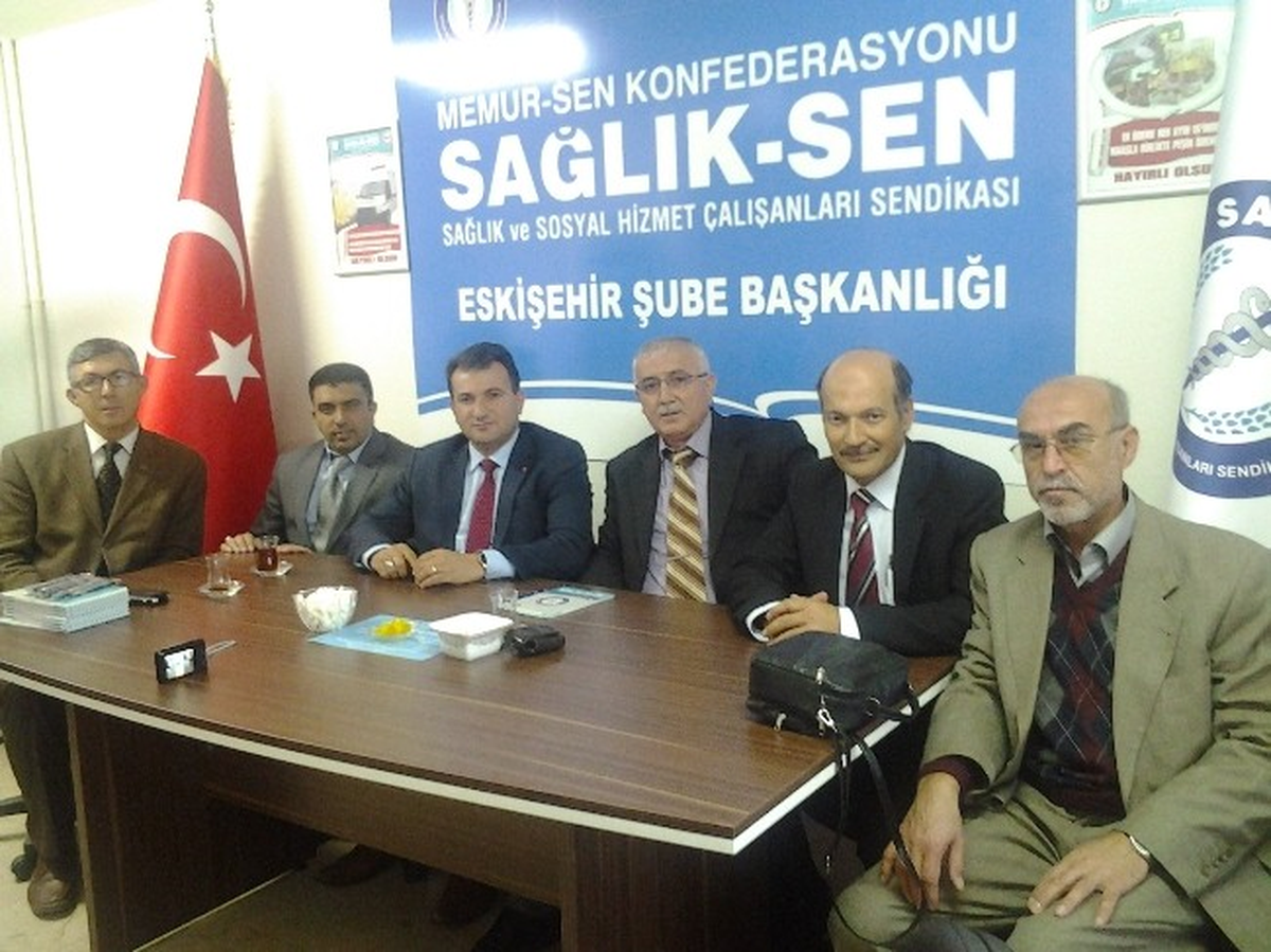 Emeder\'den Sağlık-Sen\'e Ziyaret