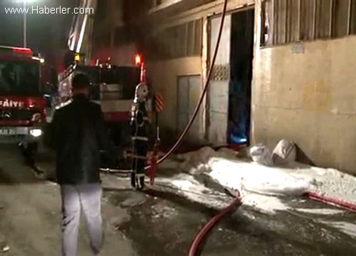 Fabrika yangını
