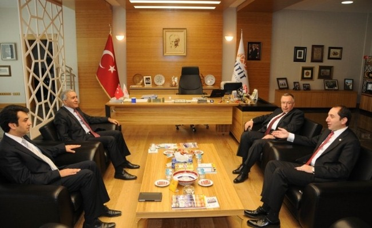 Genel Müdür Kınacı\'dan Rektör Alkan\'a Ziyaret