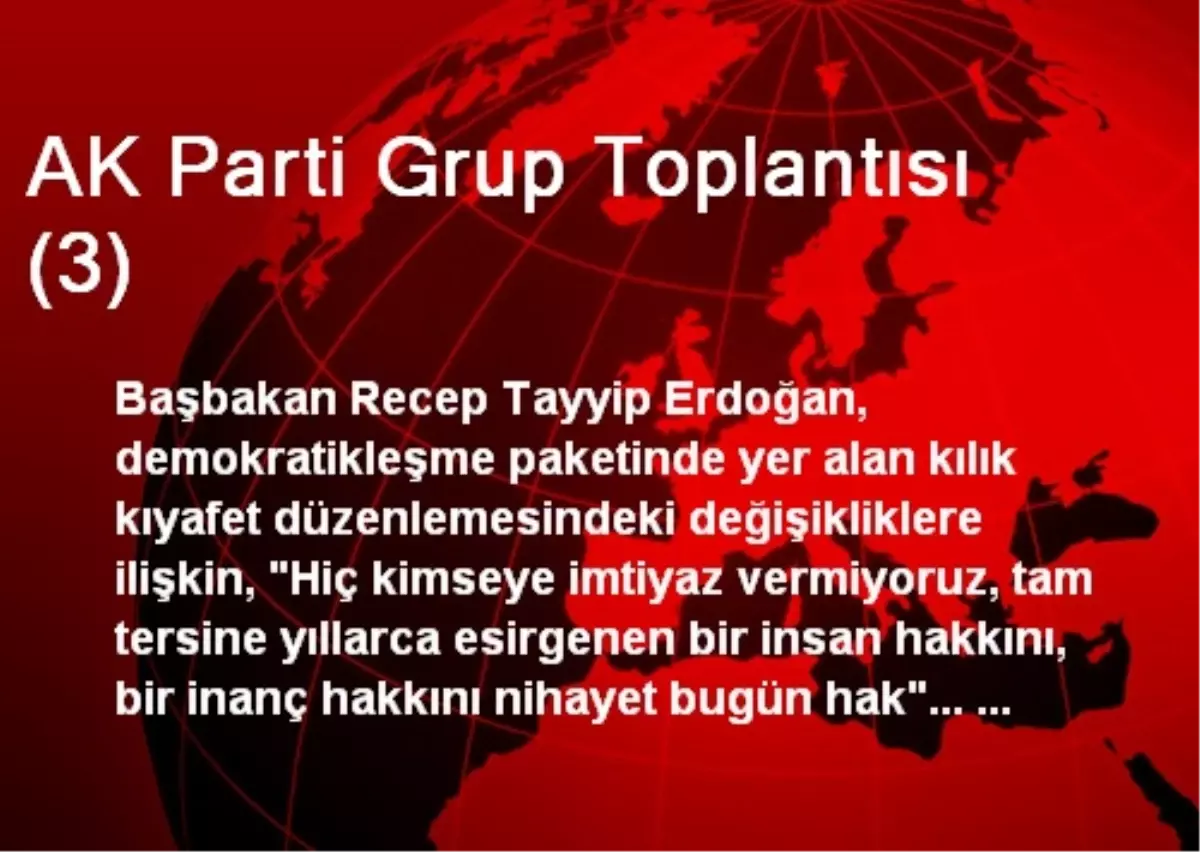 AK Parti Grup Toplantısı (3)