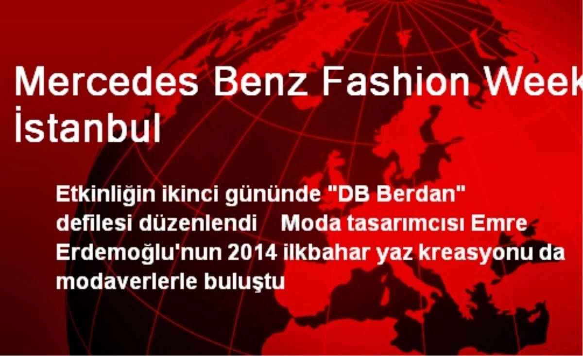 Mercedes Benz Fashion Week İstanbul