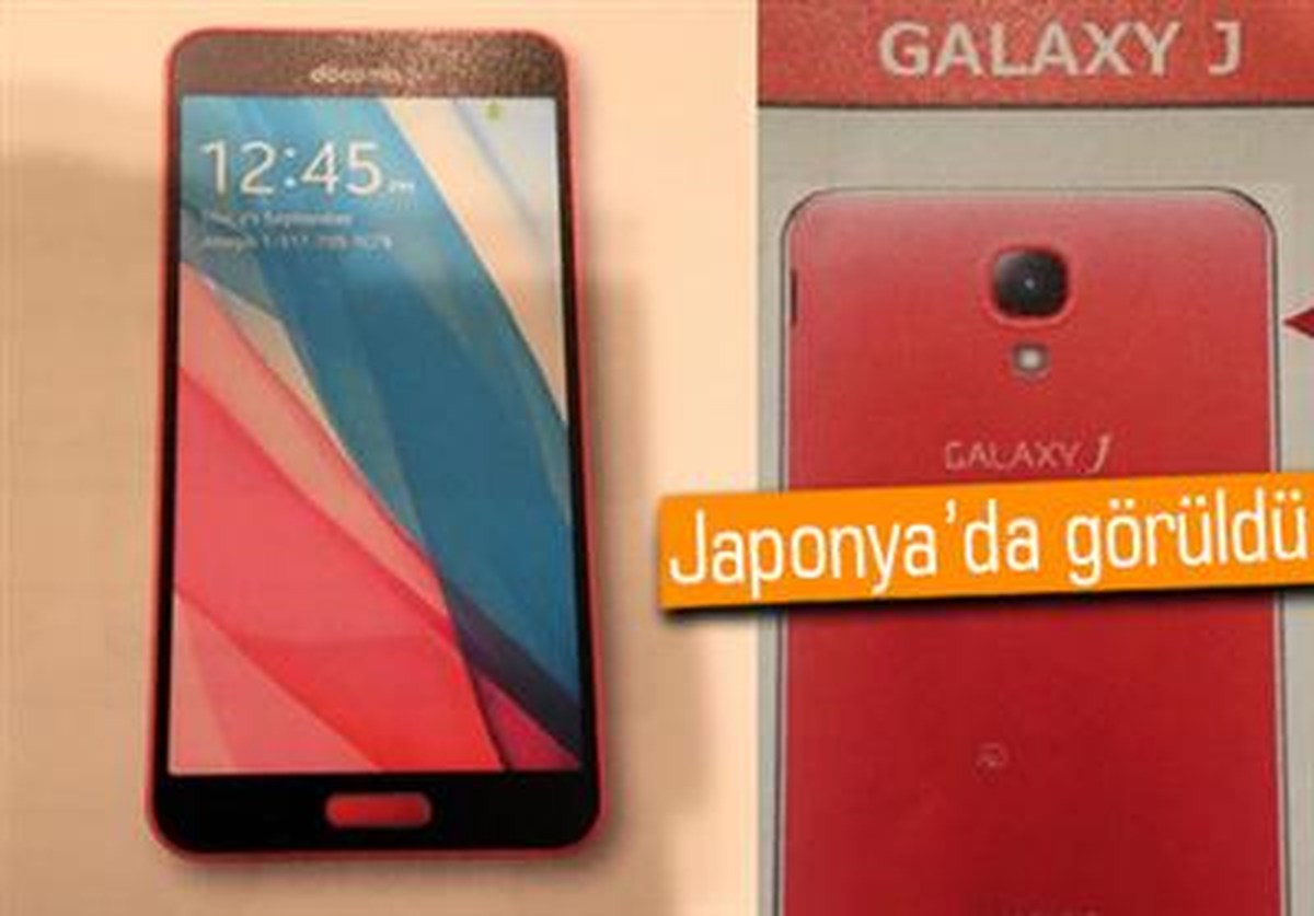 Samsung Galaxy J, Japonya\'da Ortaya Çıktı