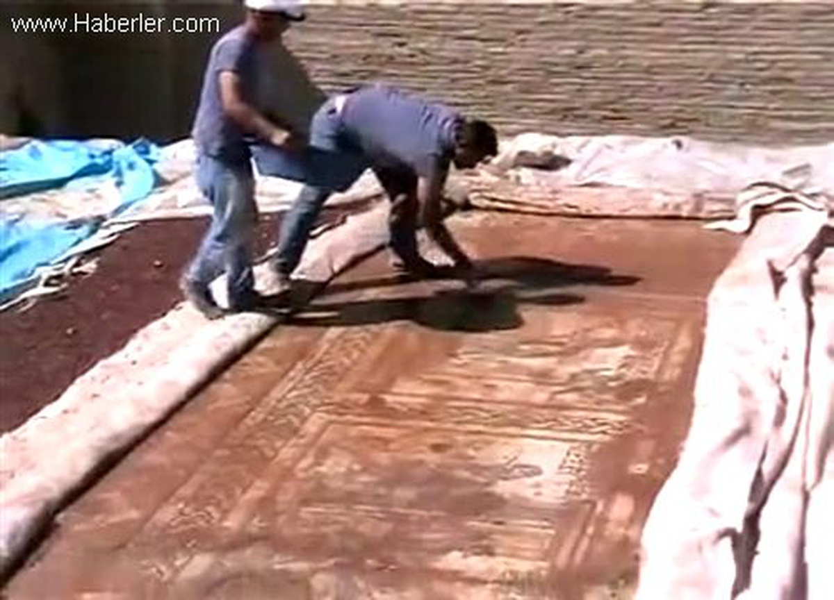 Semt pazarı yapımı sırasında ortaya çıkan antik kent