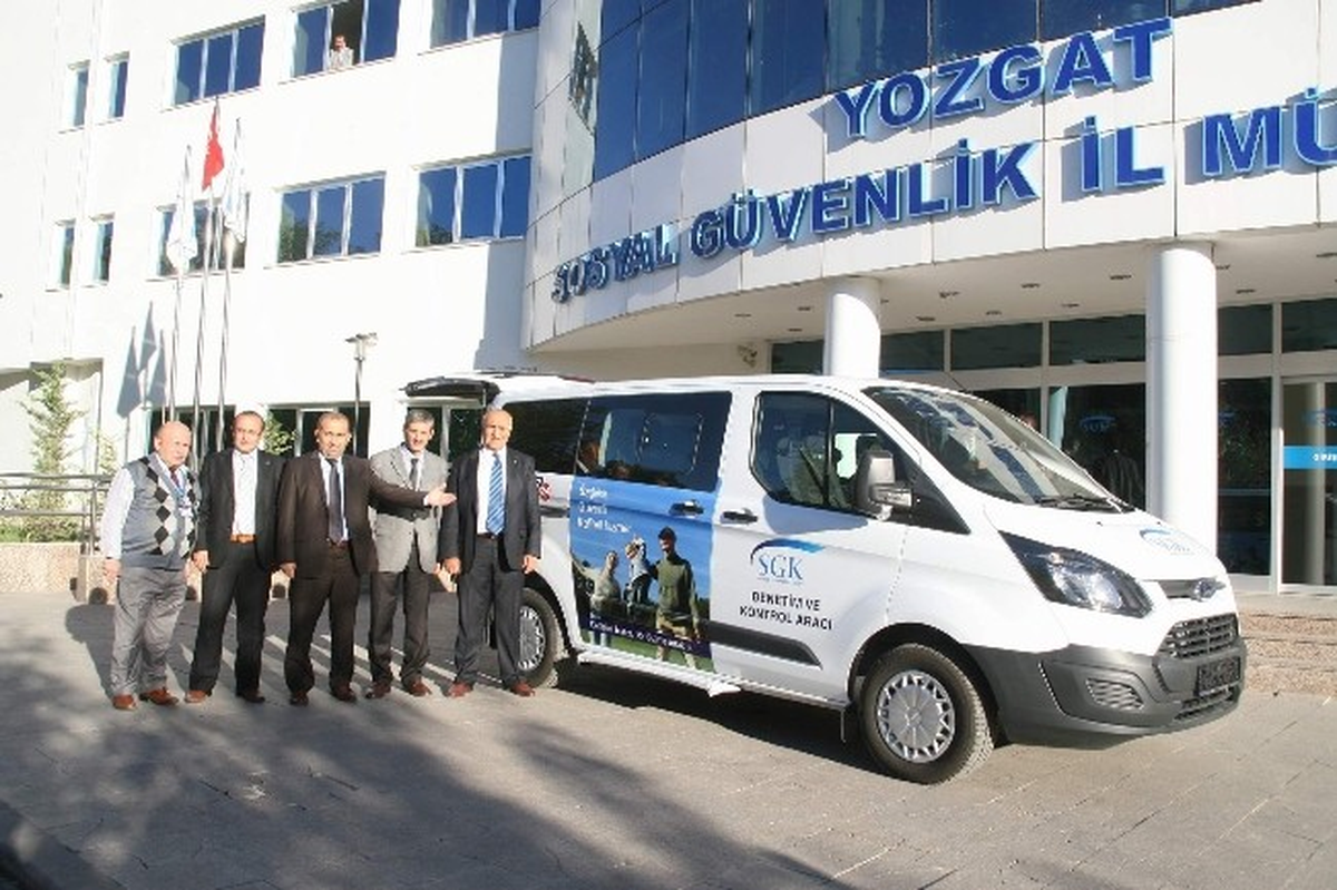 Sgk Yozgat İl Müdürlüğüne Denetim Aracı Tahsis Edildi