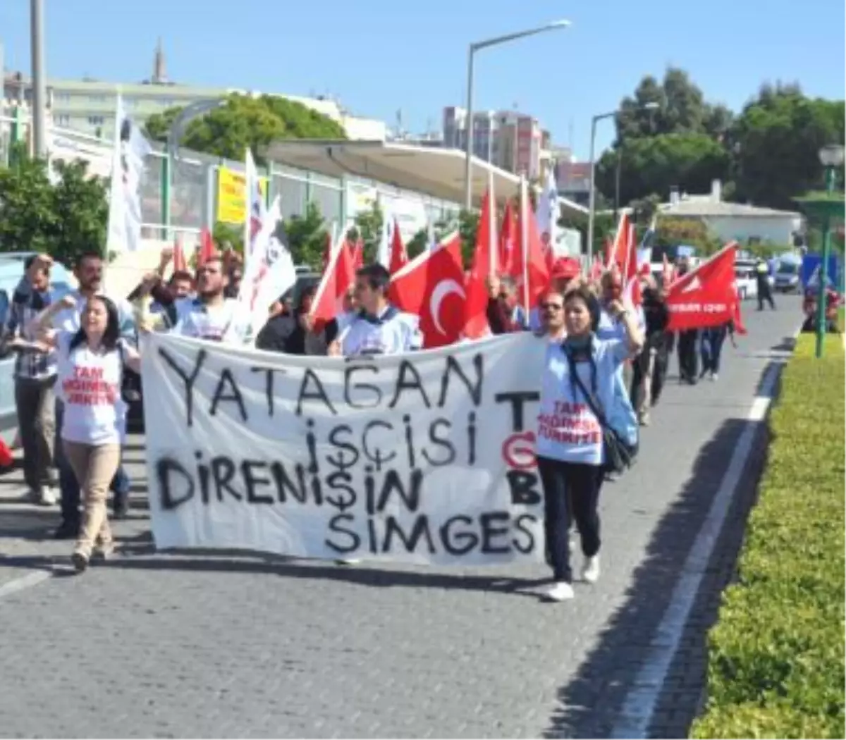 Termik Santrallerin Özelleştirilmesi Kararına Tepki Yürüyüşü