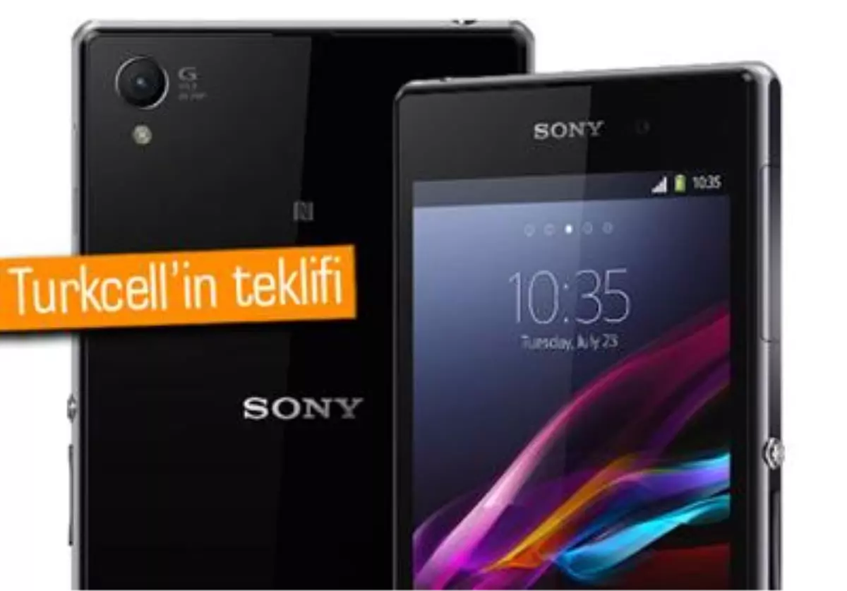 Xperia Z1, Turkcell Mağaza\'da Ön Siparişte