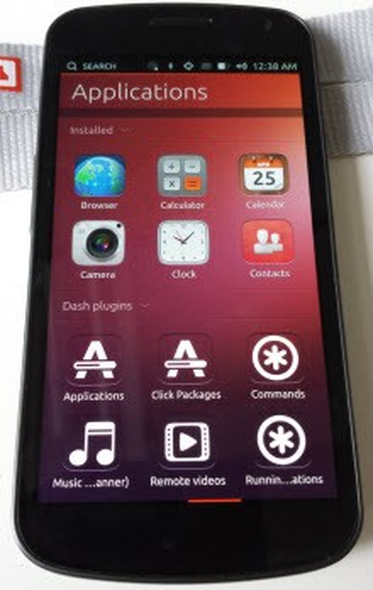 Android\'li cepte Linux!