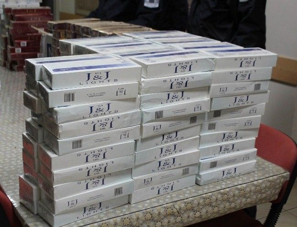 Ceviz Torbasında Kaçak Sigara Sevkiyatı