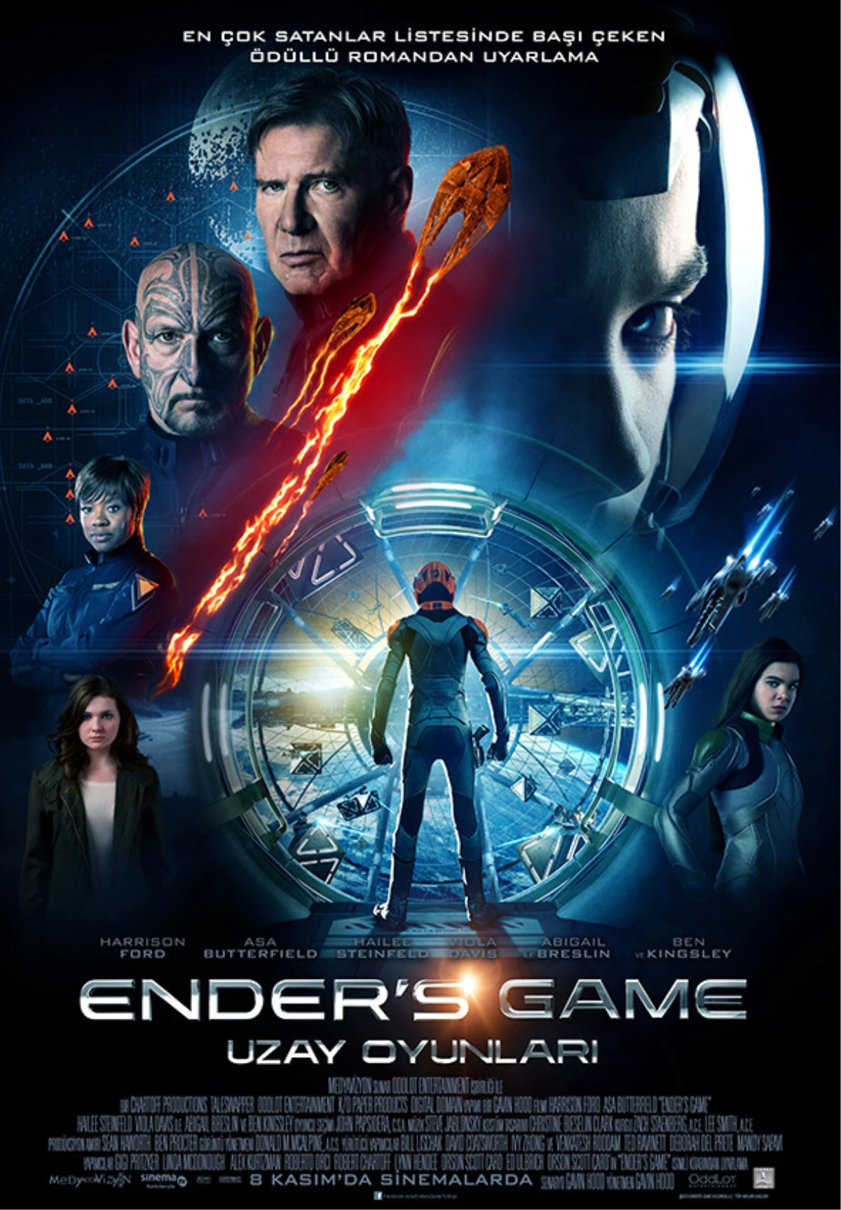 Ender\'s Game Uzay Oyunları 08 Kasım\'da Sinemalarda