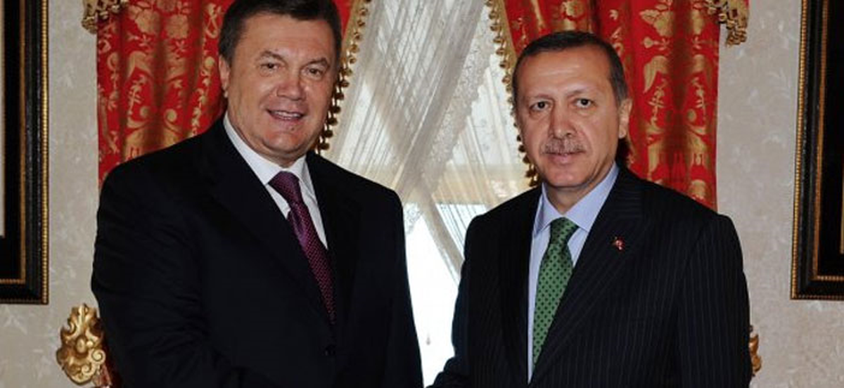 Erdoğan Yanukoviç görüşmesi