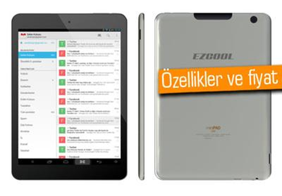 Ezcool\'dan Yeni ve İnce Bir Tablet: Minipad