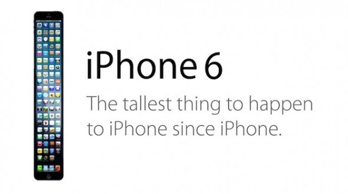 iPhone 6\'ya dev ekran!
