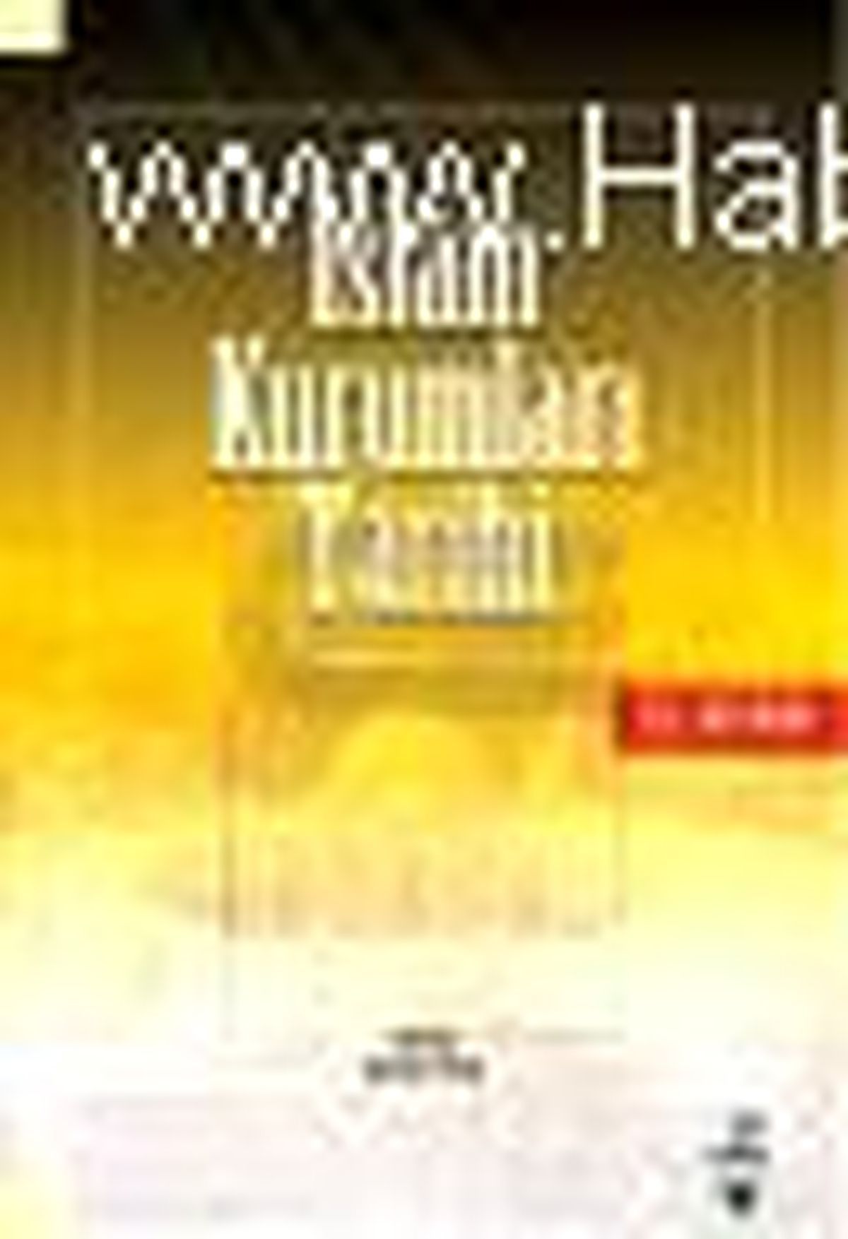 İslam Kurumları Tarihi Kitabı