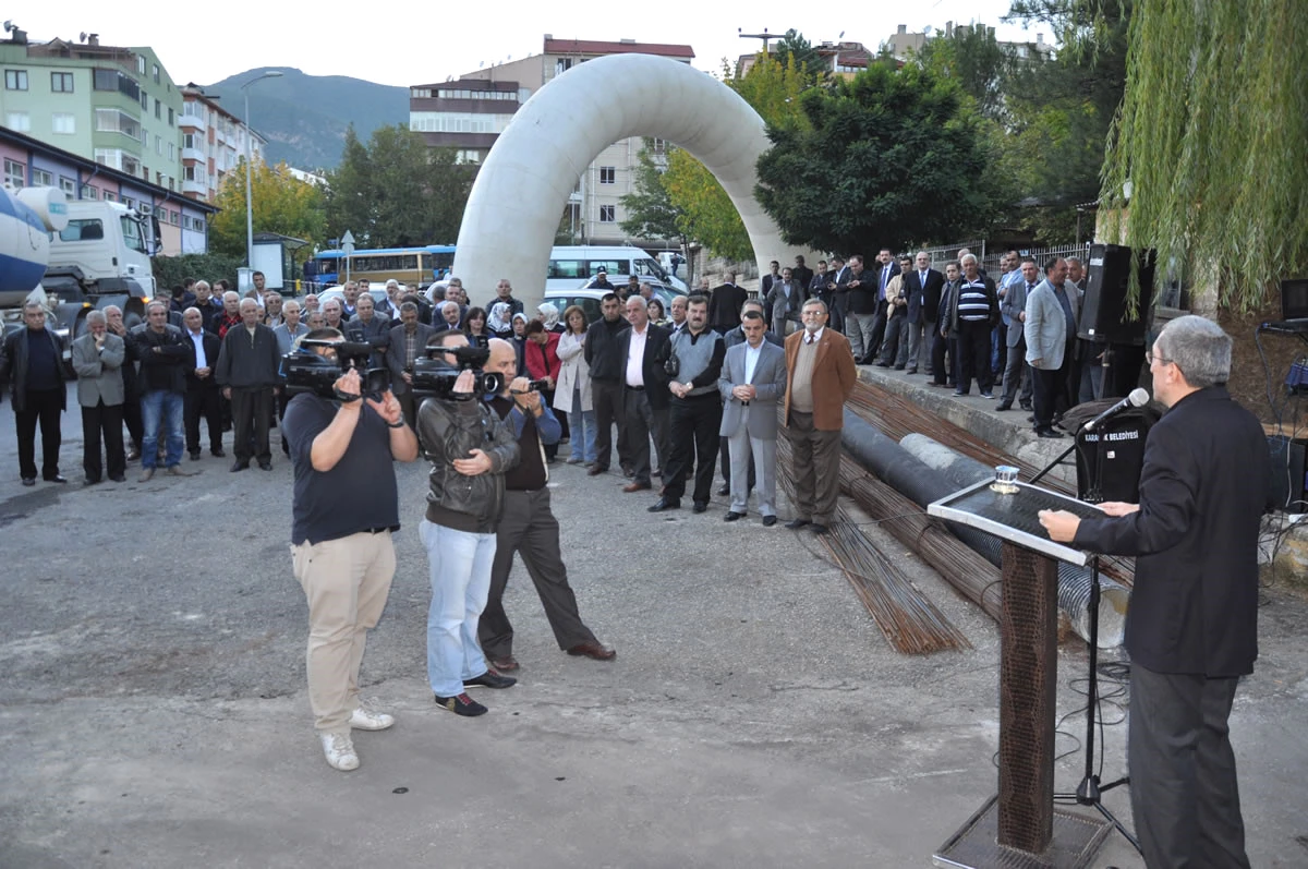 Karabük Şirinevler Mahallesi\'nde Temel Atma Töreni Yapıldı