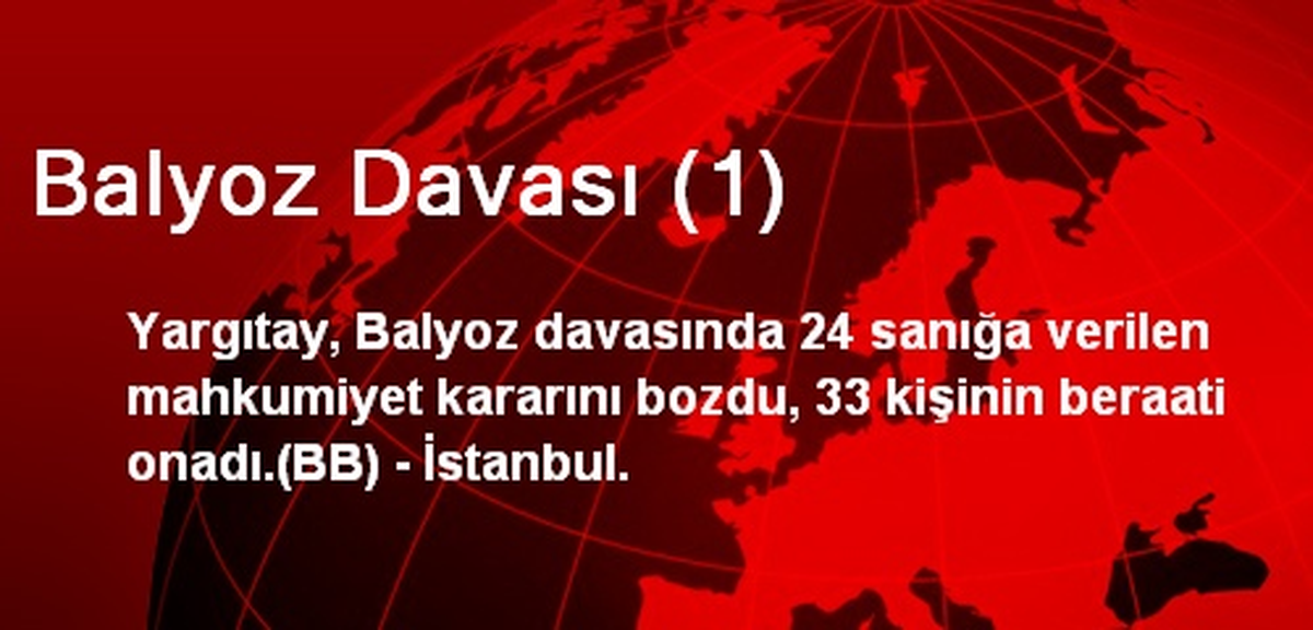 Balyoz Davası (1)