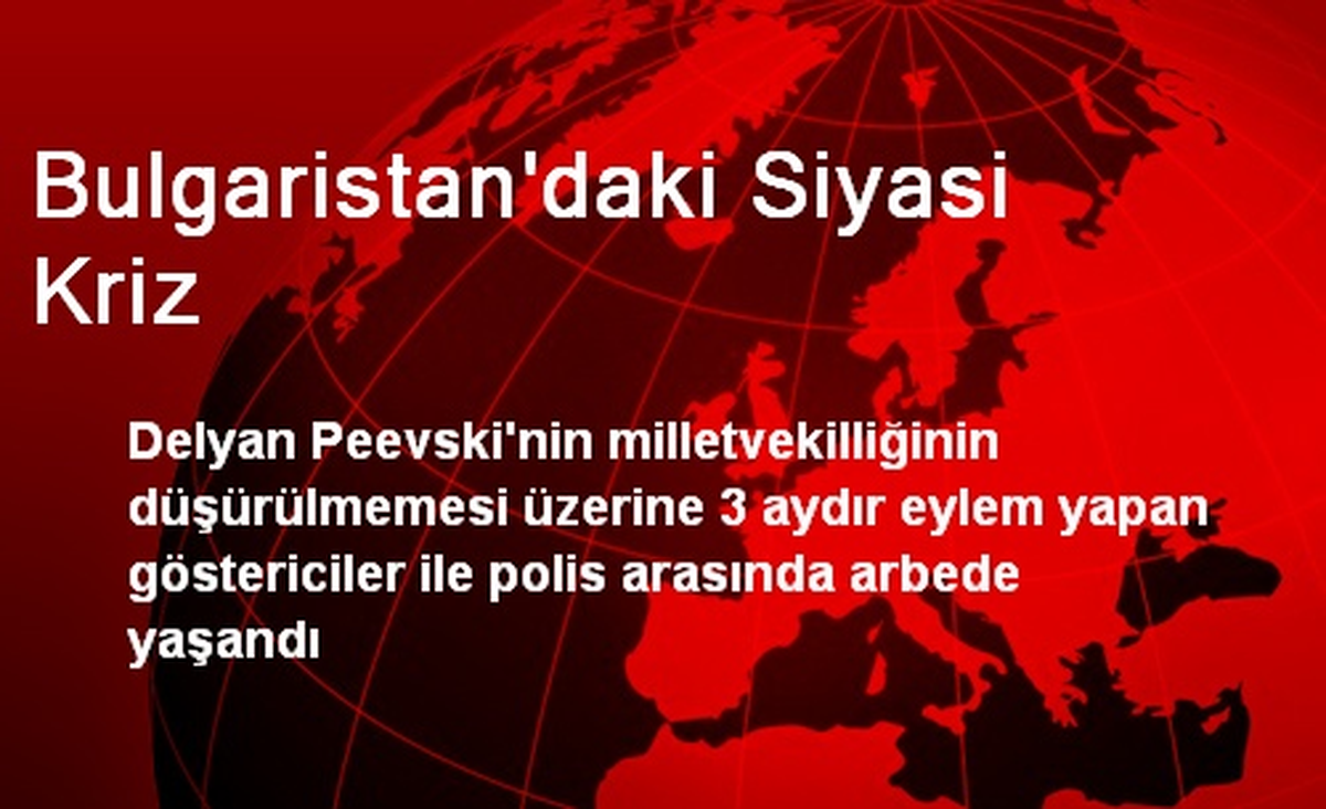 Bulgaristan\'daki Siyasi Kriz