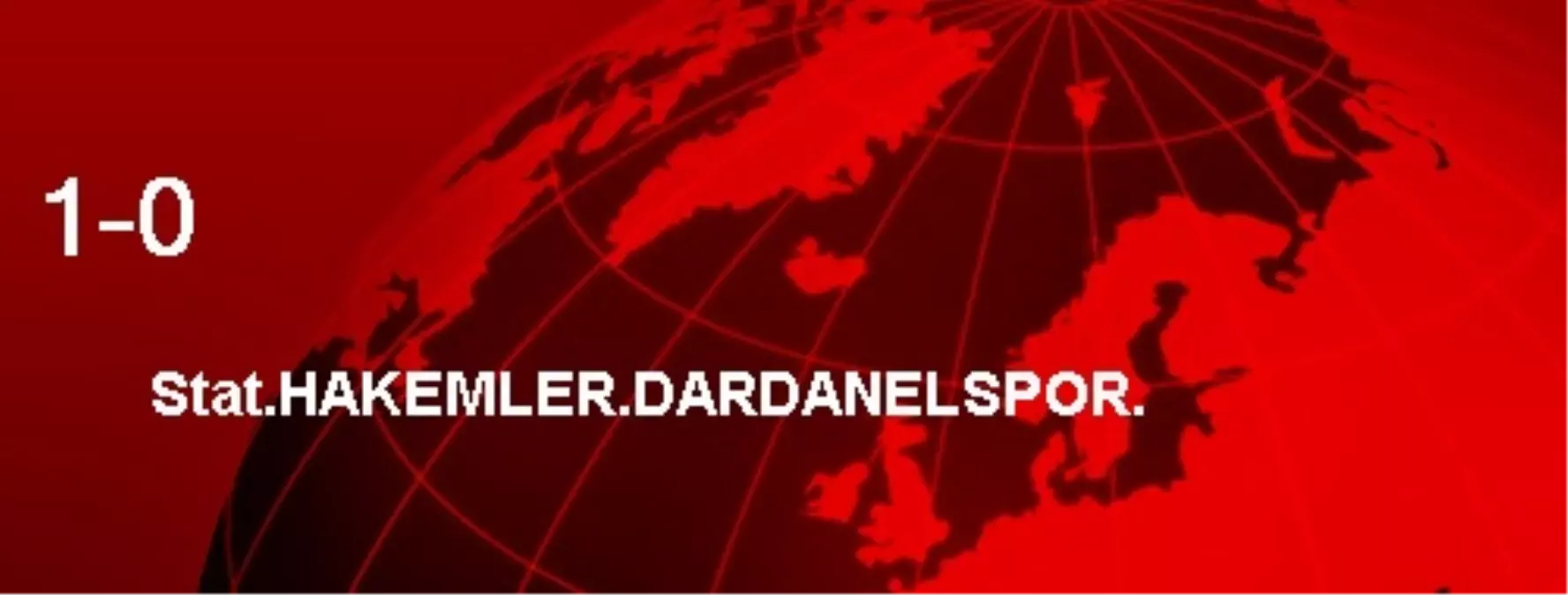 Dardanelspor-Gaziosmanpaşa: 1-0