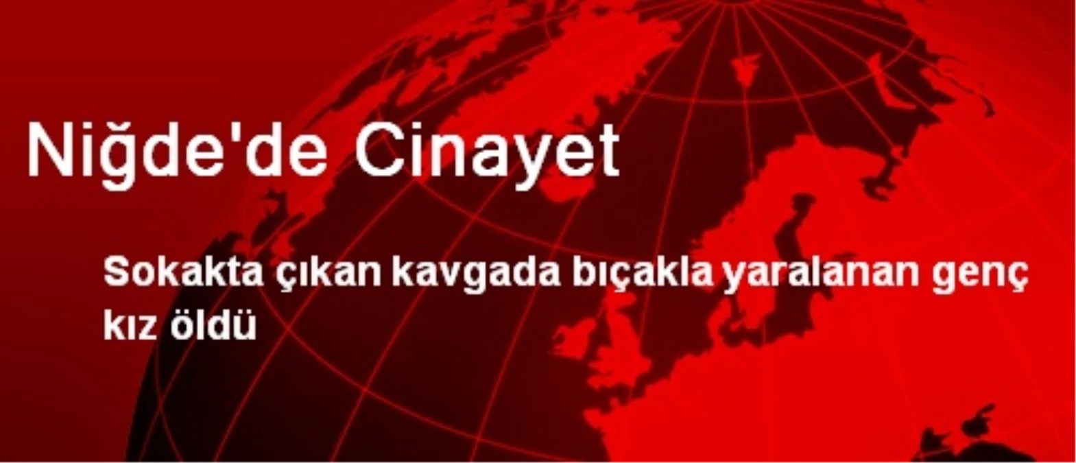 Niğde'de Cinayet