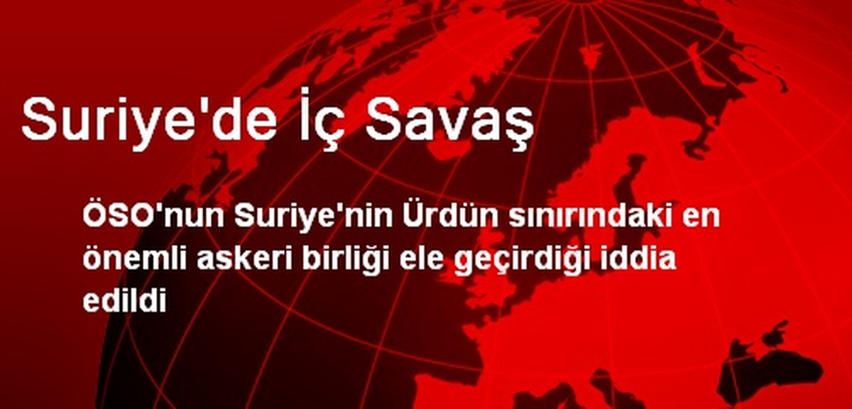 Suriye\'de İç Savaş