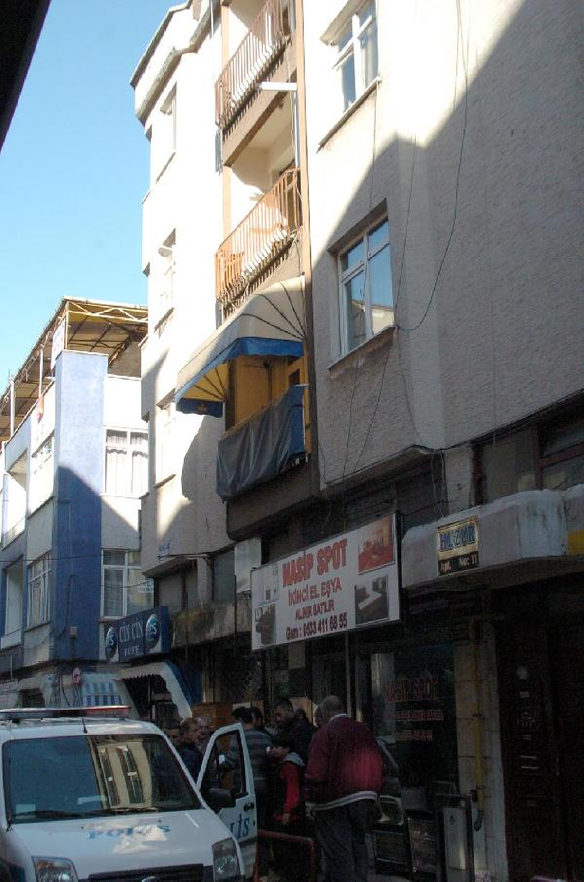 Samsun\'da Iraklı Ailenin Evinde Yangın