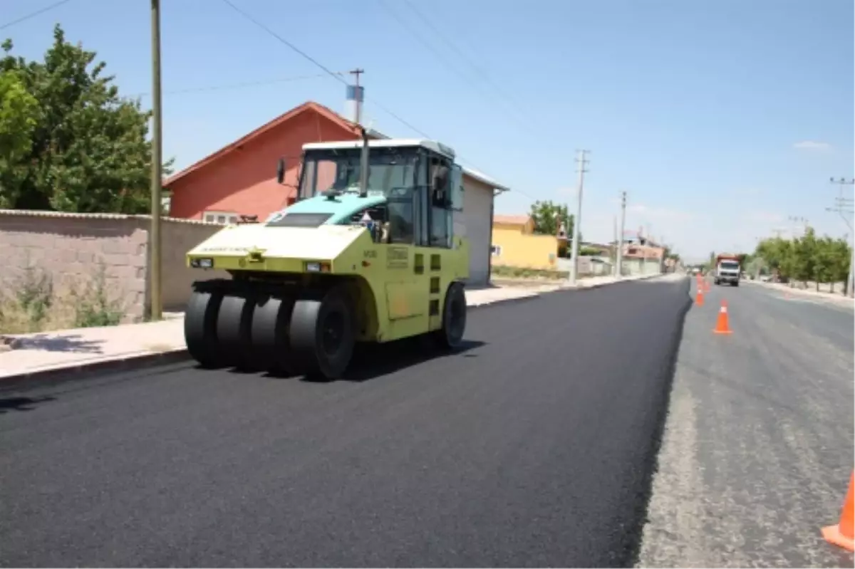 Seydişehir'de Asfalt Çalışmaları Sürüyor