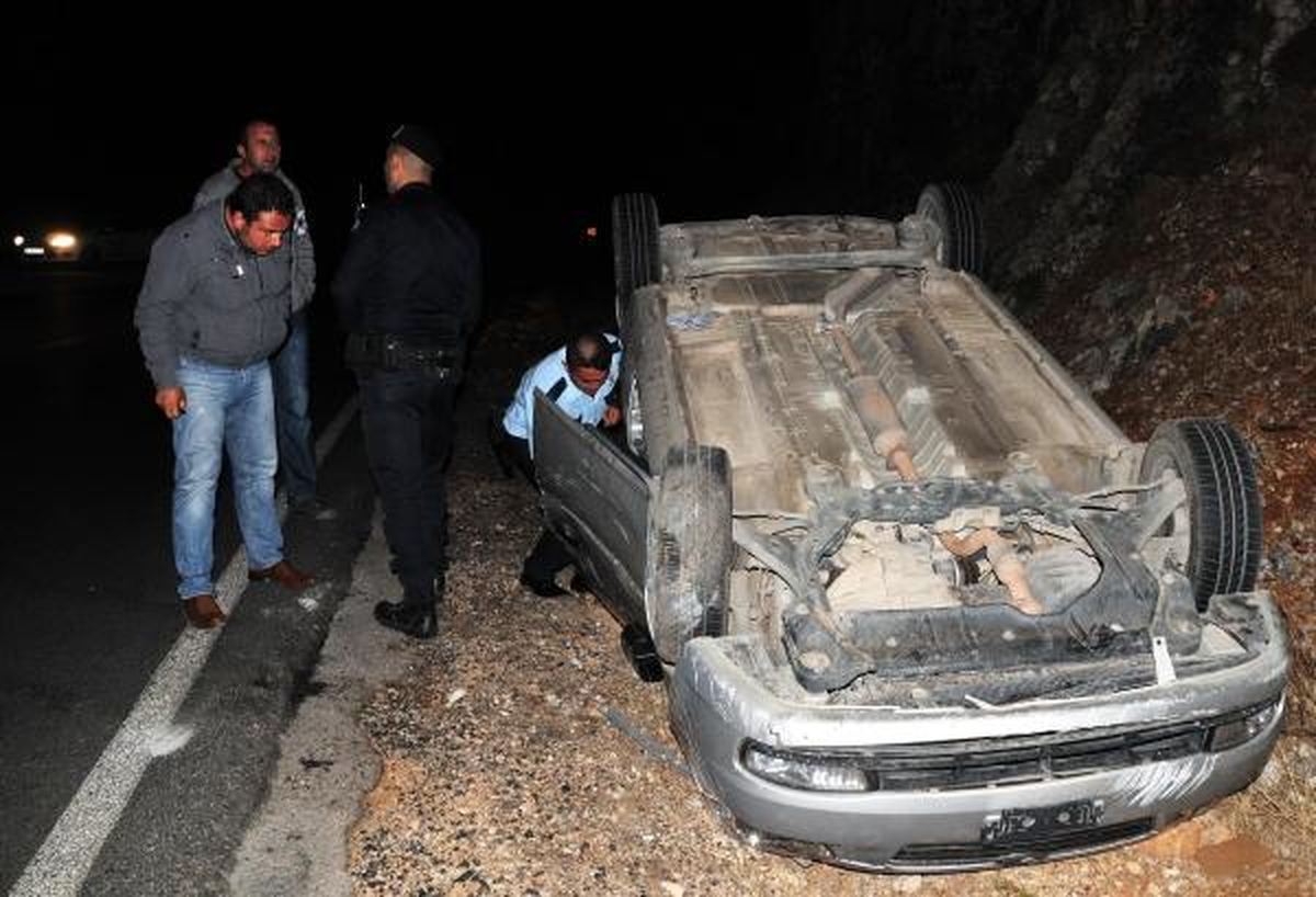 Takla Atan Araçtan Kimse Çıkmadı