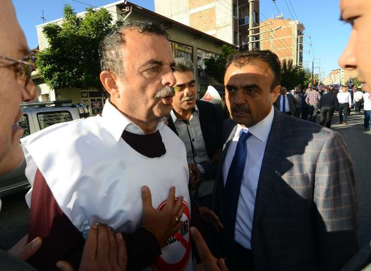 Termik Santral İşçileri Uşak\'ta (2)