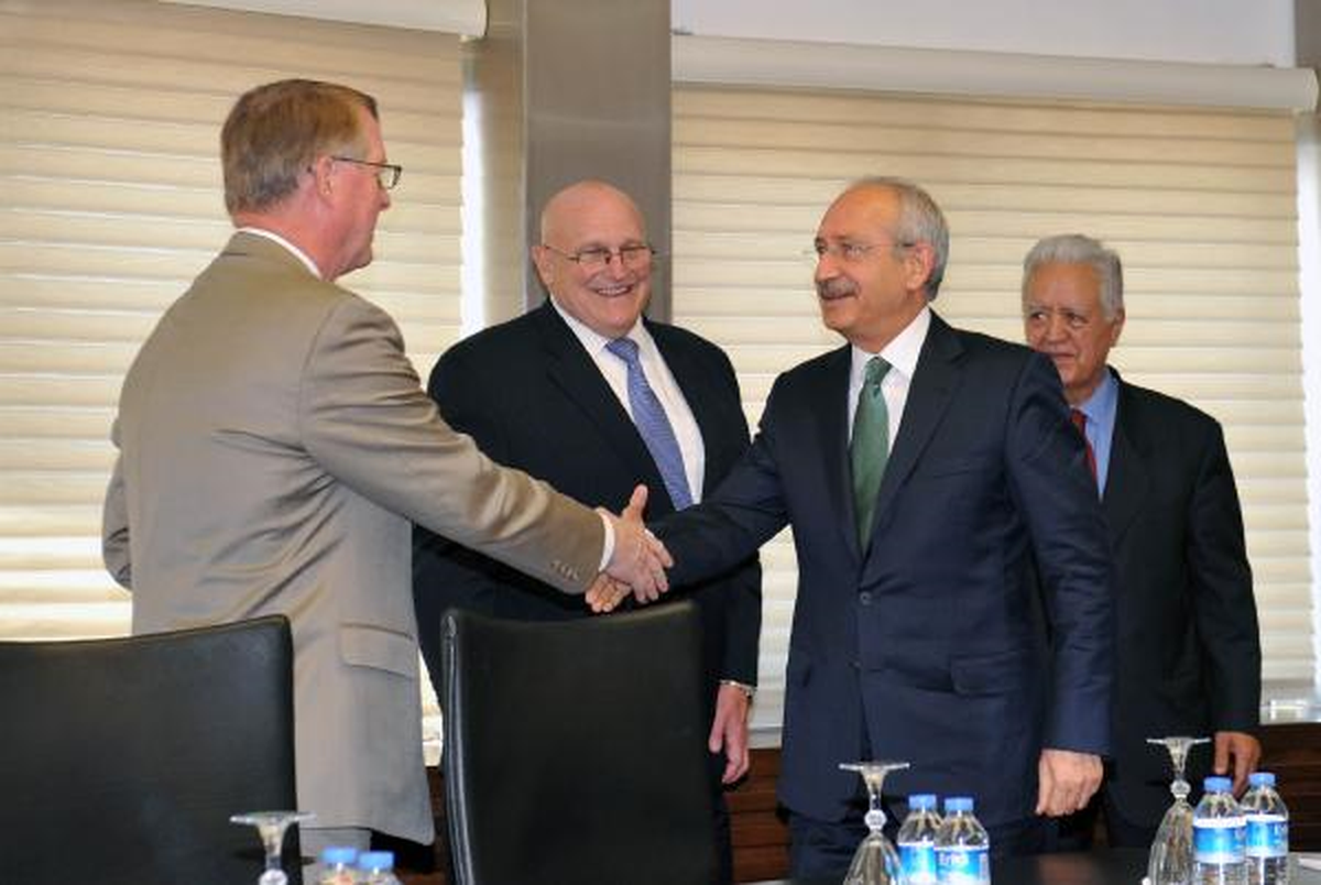 Türk-Amerikan Konseyi Heyeti, Kılıçdaroğlu\'nu Ziyaret Etti
