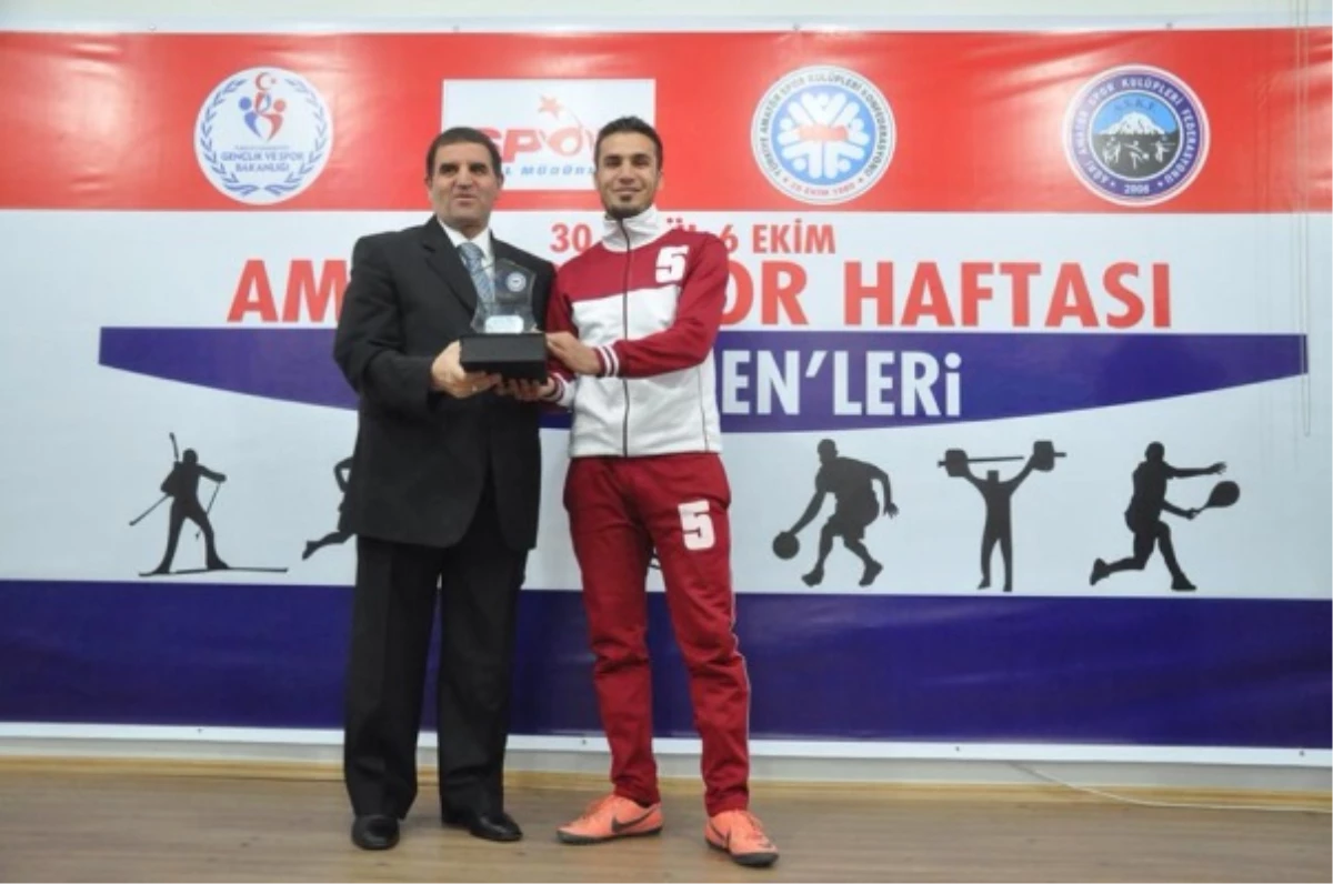 Amatör Spor Haftası Ödülleri Dağıtıldı