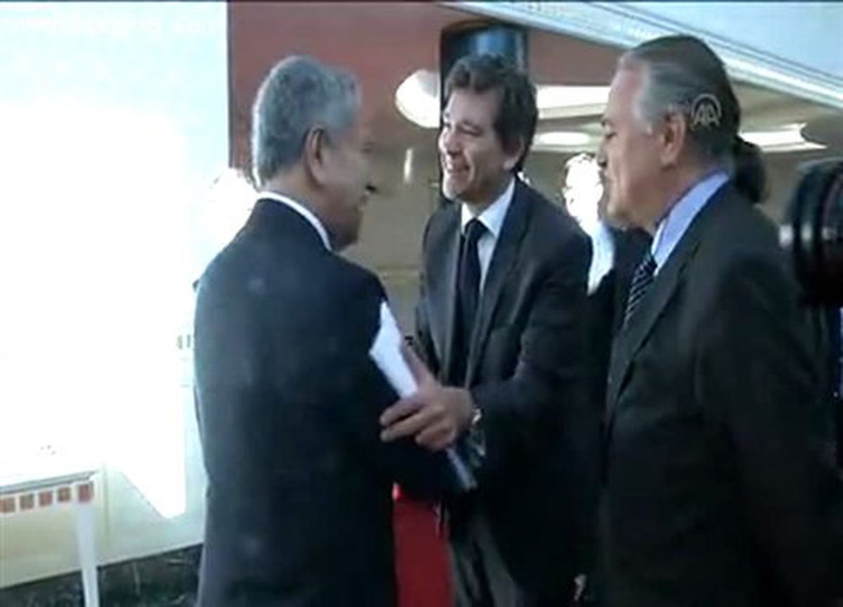 Arınç, Fransa Sanayi ve Kalkınma Bakanı Montebourg\'u kabul etti