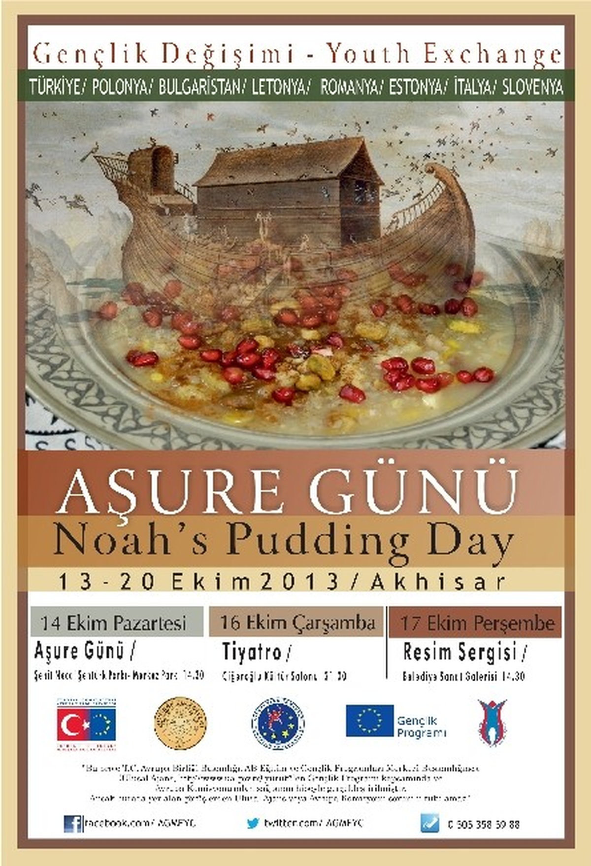 Avrupalı Gençler Akhisar\'da Aşure Yapacak