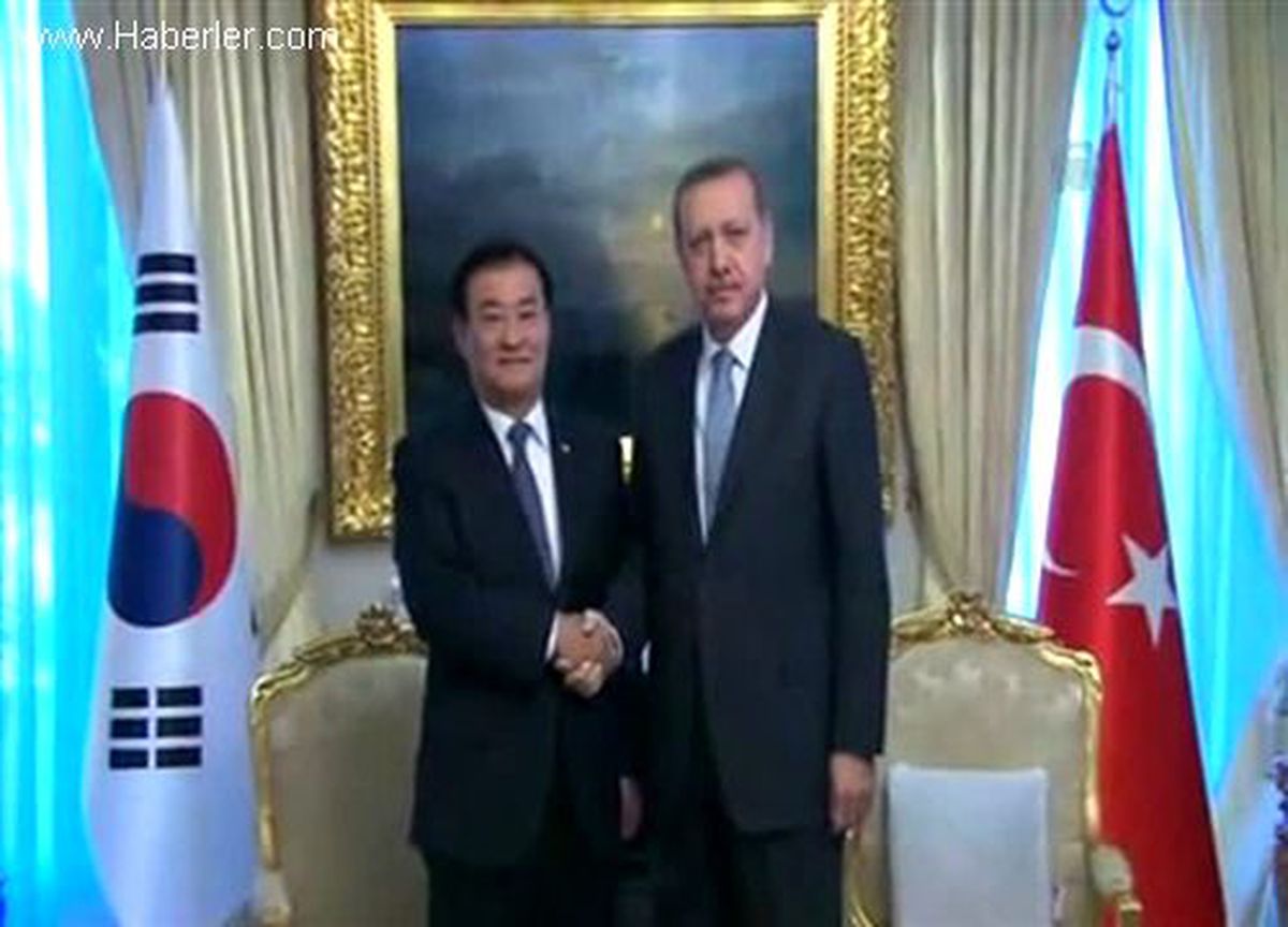 Başbakan Erdoğan, Güney Kore Ulusal Meclis Başkanı Chang Hee ile görüştü