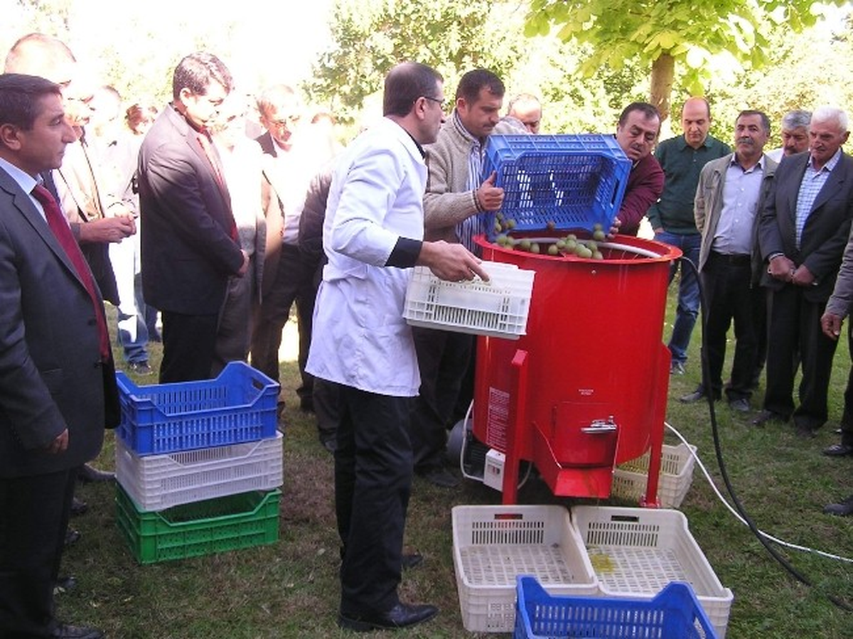 Ceviz Makinesinin Tanıtımı Yapıldı