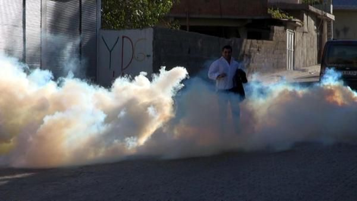 Cizre\'de İzinsiz Gösteri