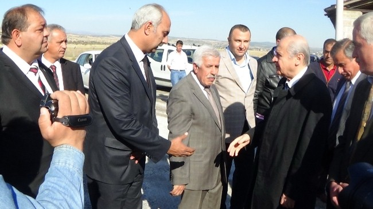 Devlet Bahçeli Uşak\'a Uğradı