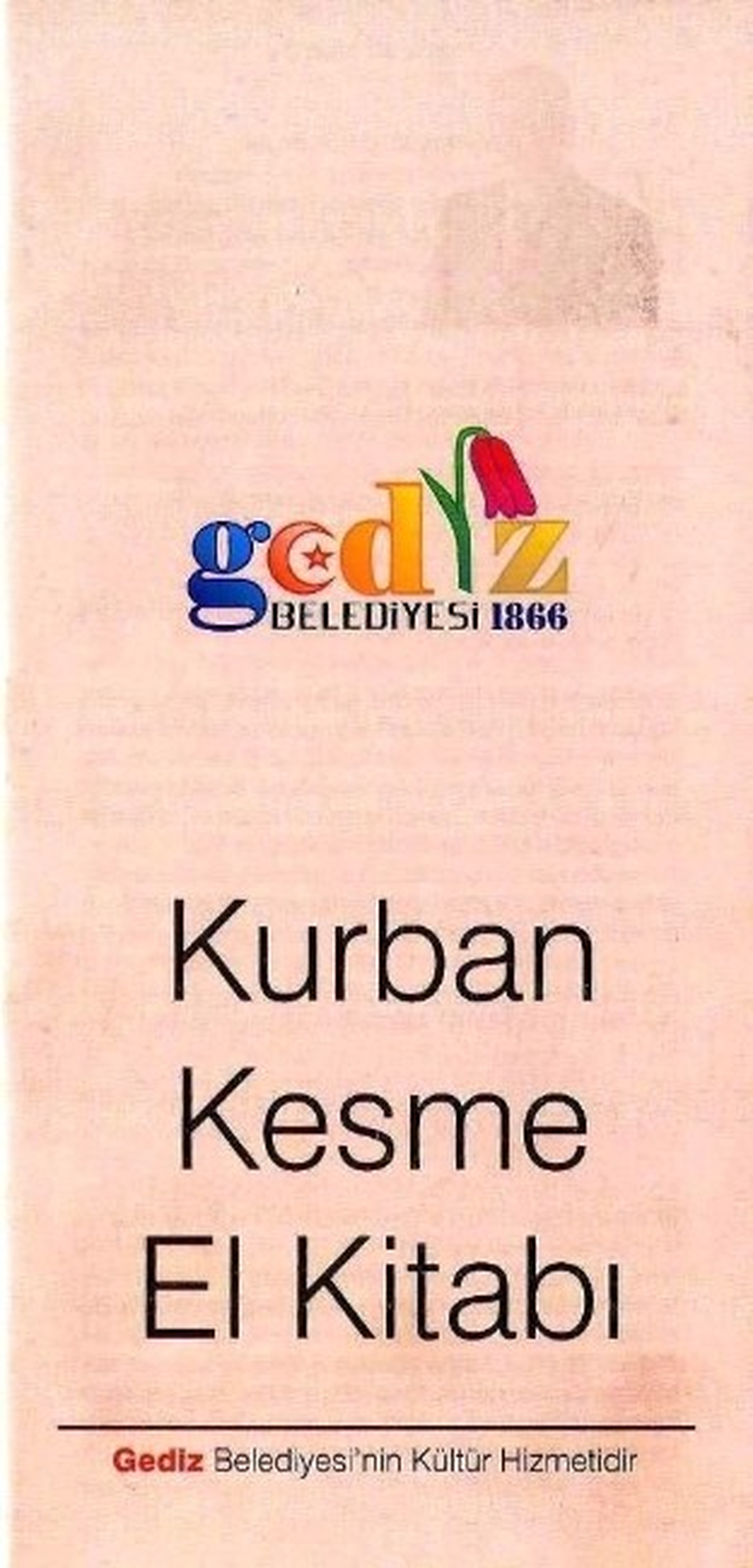 Gediz Belediyesi Kurban Kesme El Kitabı Dağıtıyor
