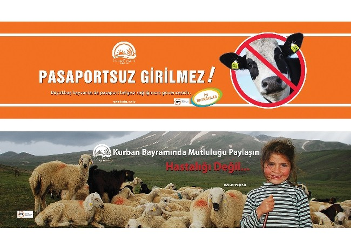 Gıda Tarım ve Hayvancılık Bakanlığı\'ndan Afişli Uyarı